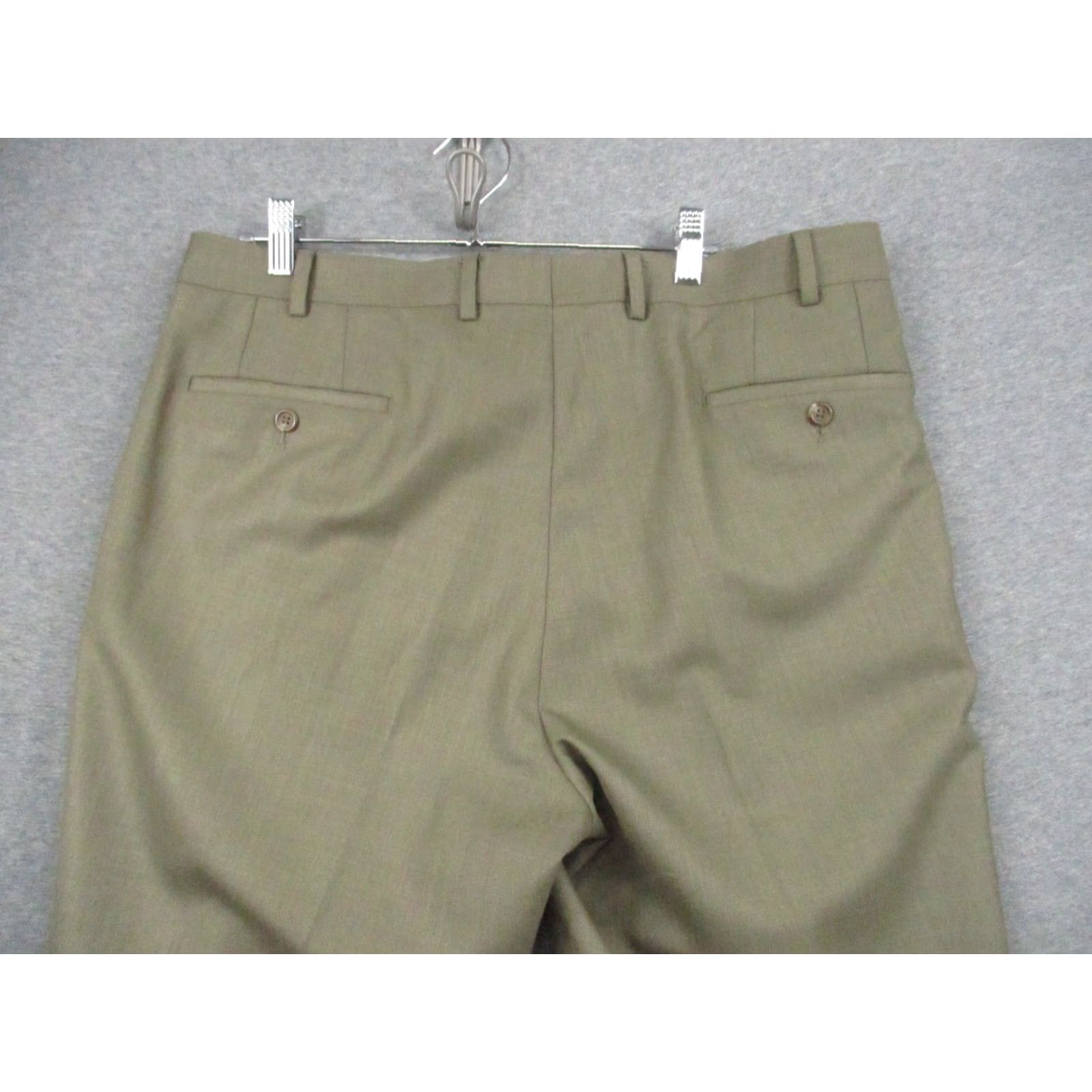 Ralph Lauren Lauren Ralph Lauren Dress Pants Beige 36x34 Polyester Pleated Regular Mens Pants Size US 36 / EU 52 - 7 Thumbnail