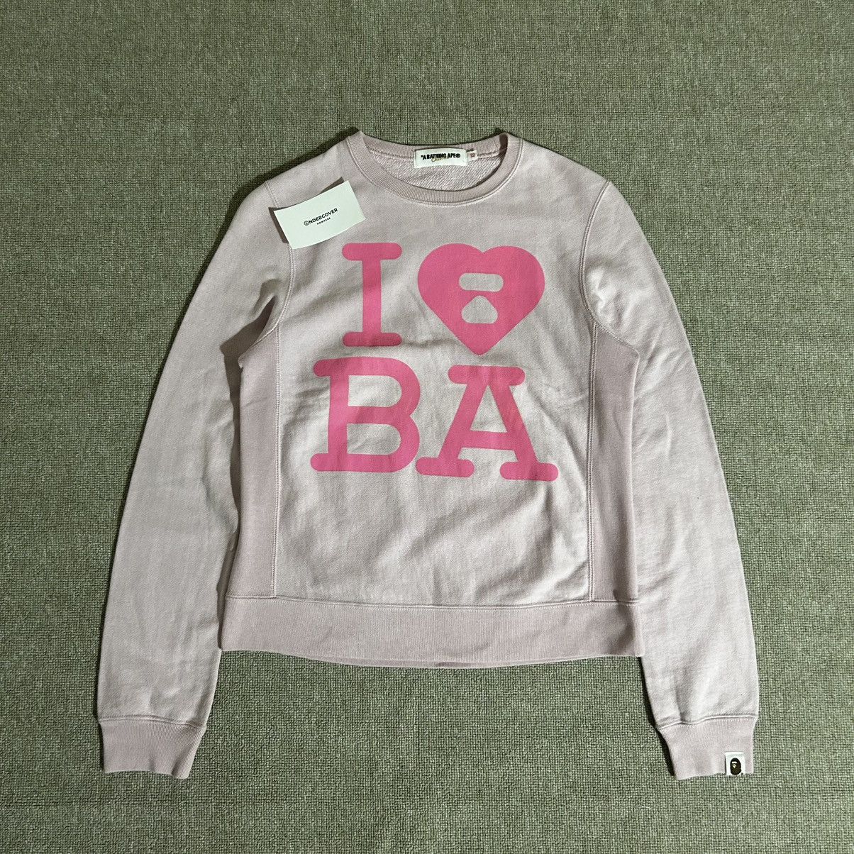 Bape Bape I 💖 BA Sweatshirts Size XS / US 0-2 / IT 36-38 - 1 Thumbnail