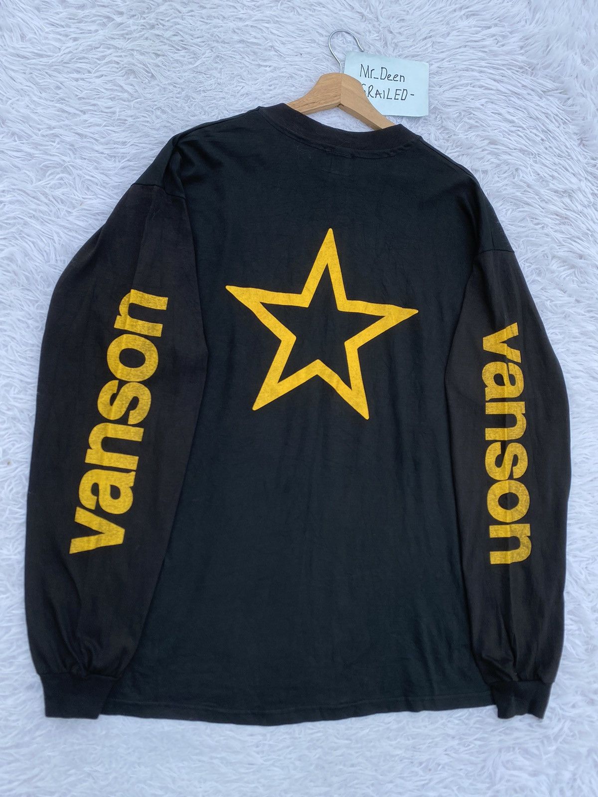 Vanson Leathers Rare Vintage 90s Vanson Leather Longsleeve Tshirt Size US XL / EU 56 / 4 - 12 Thumbnail