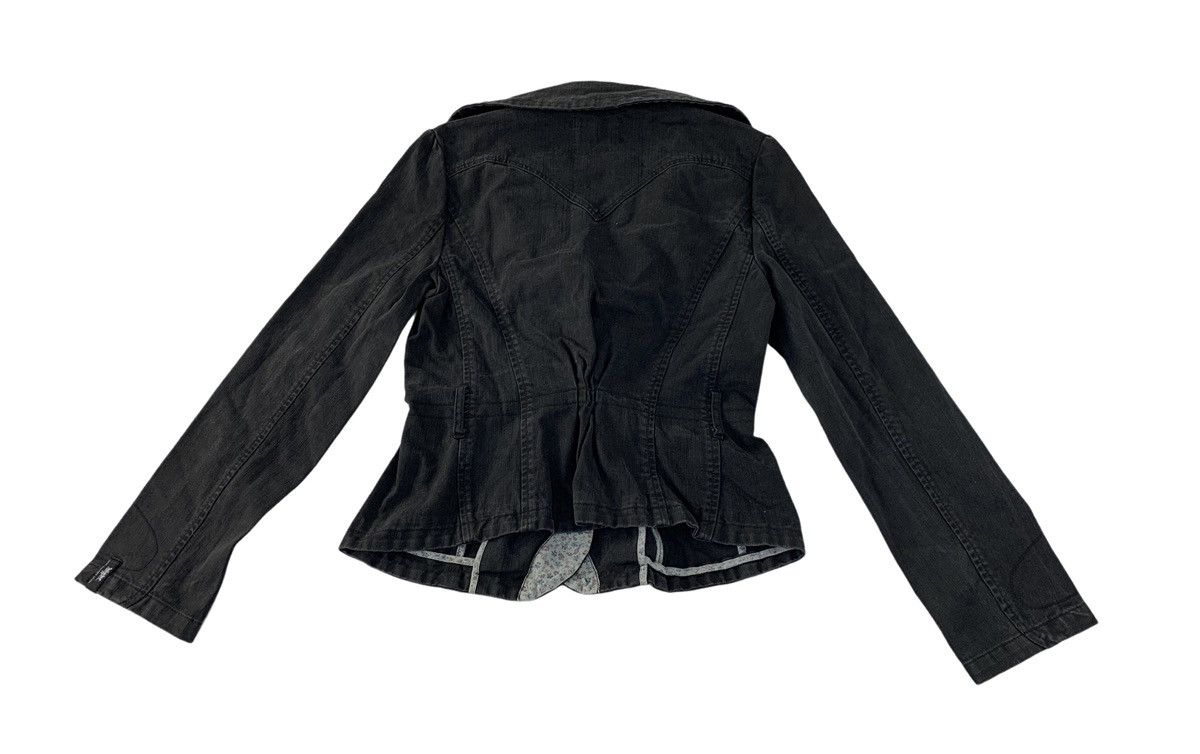 Levi's 90s Levis Lady Style Ball Denim Peacoat Jacket Size L / US 10 / IT 46 - 2 Thumbnail