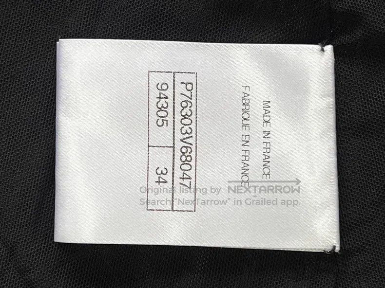 Chanel Chanel 24C black logo star strap vest Size XXS / US 00 / IT 34 - 7 Thumbnail