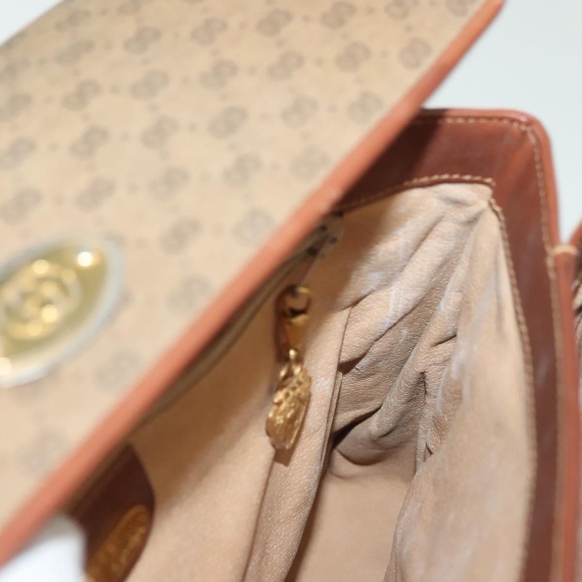 Gucci GUCCI Micro GG Supreme Hand Bag Pvc Beige Gold 000 46 000 46 Size ONE SIZE - 18 Thumbnail
