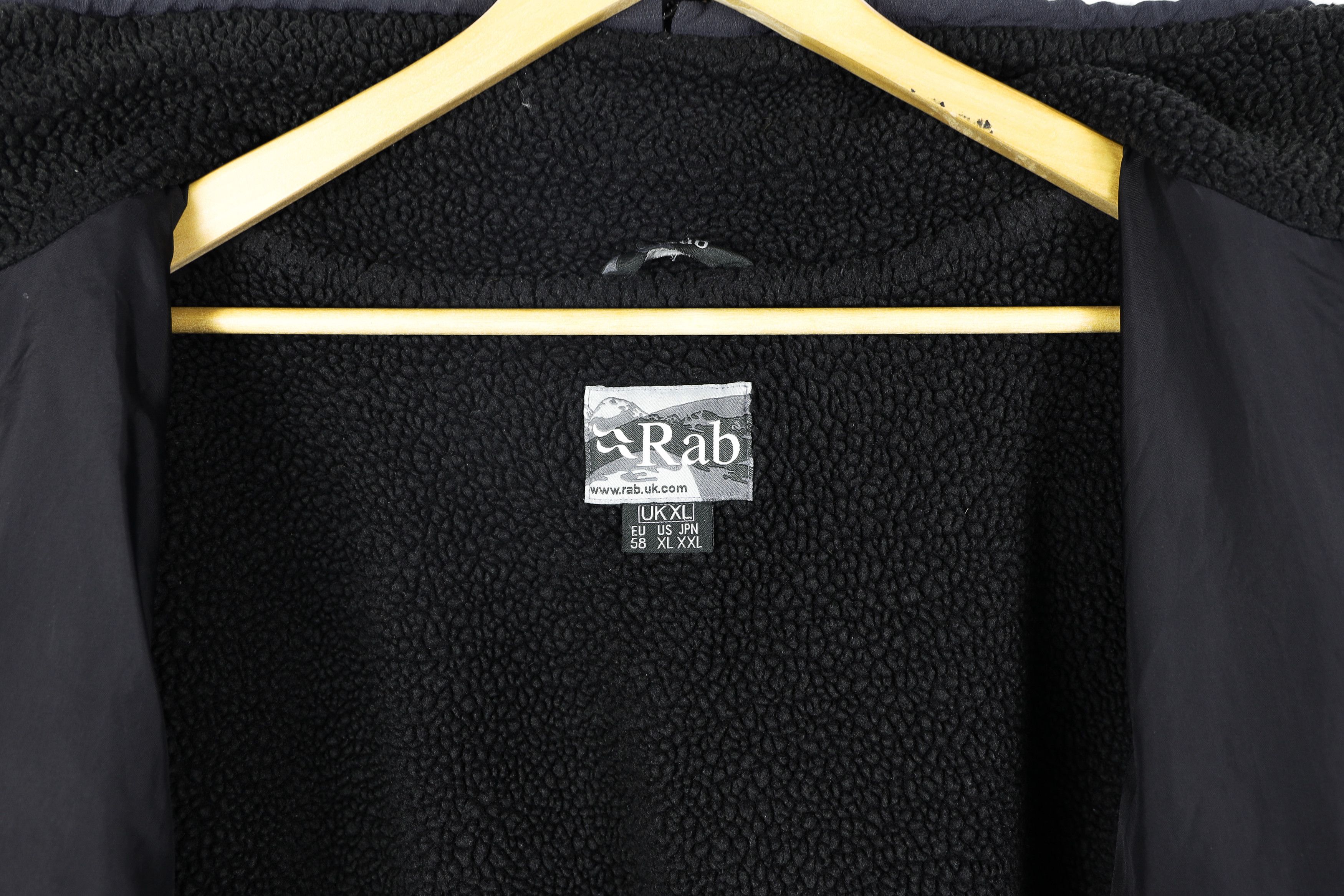 Rab Rab Classic Black Double Pile Fleece Sherpa Jacket XL Size US XL / EU 56 / 4 - 8 Thumbnail