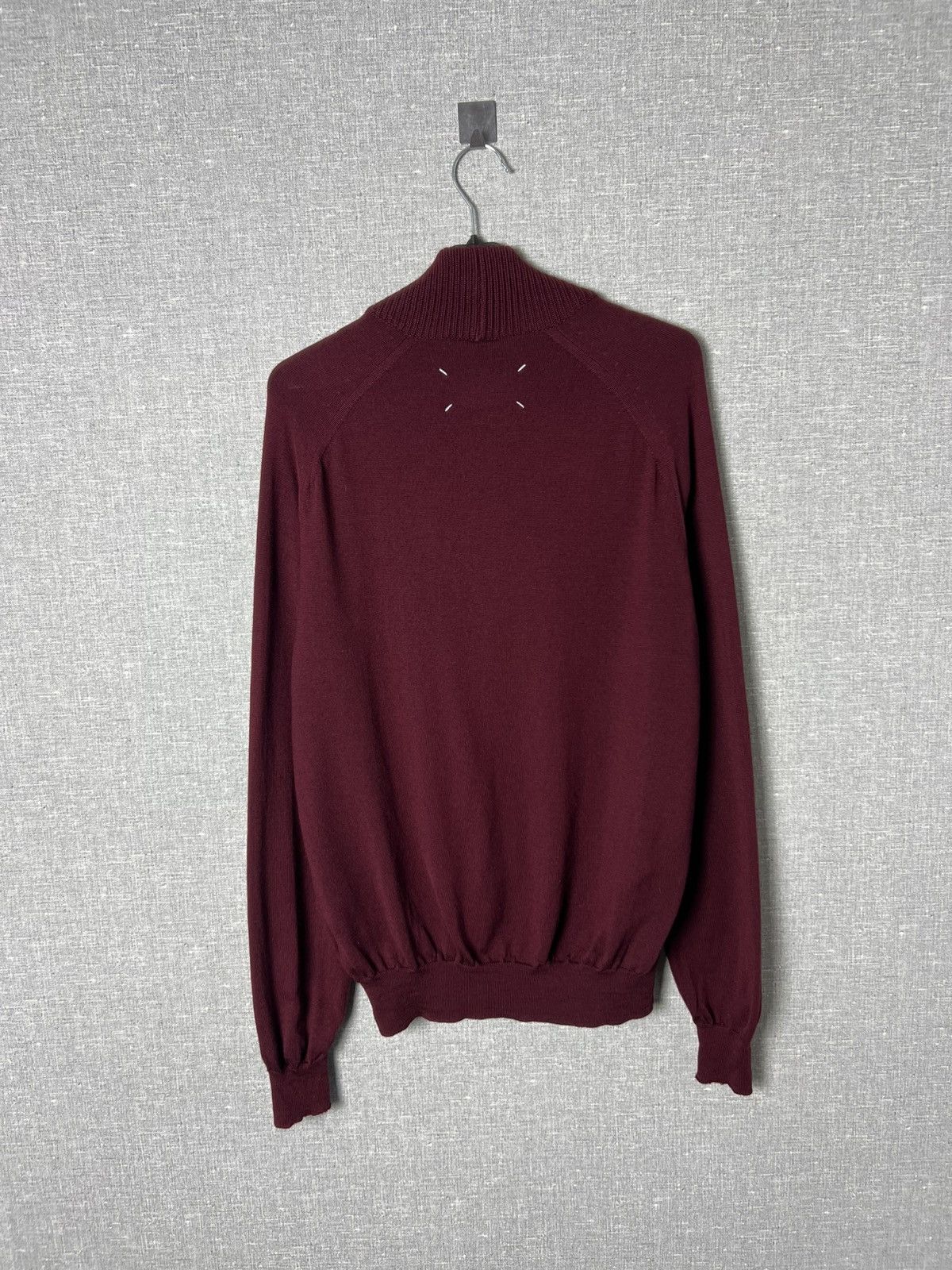 Maison Margiela Maison Margiela Shawl Collar Wool Button Cardigan Sweater Size US M / EU 48-50 / 2 - 12 Thumbnail