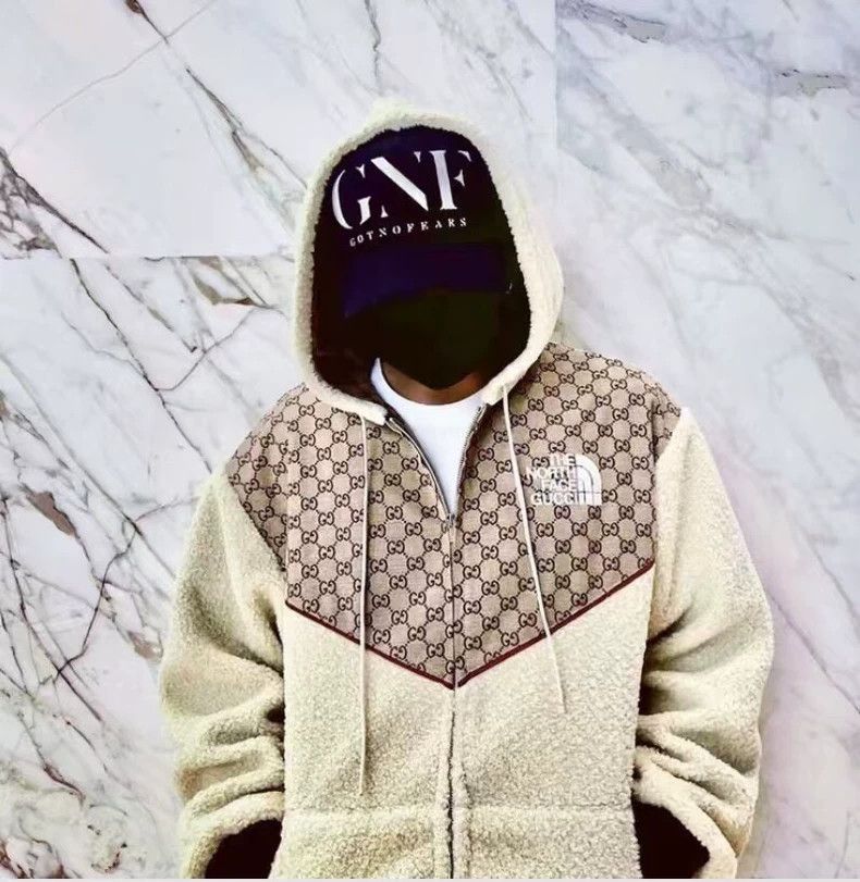 Gucci Gucci The North Face co-branded color-blocking logo old flo Size US S / EU 44-46 / 1 - 8 Thumbnail