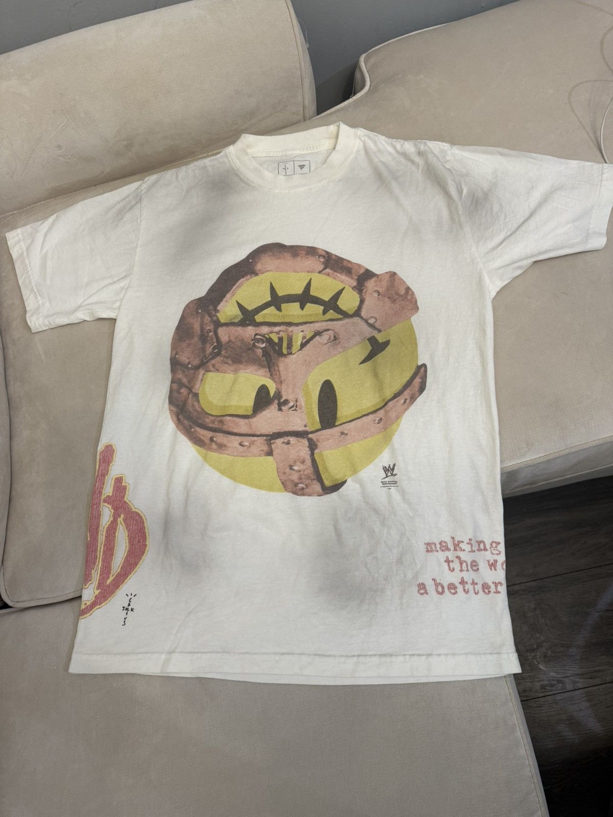 CJ X WWE MANKIND TEE