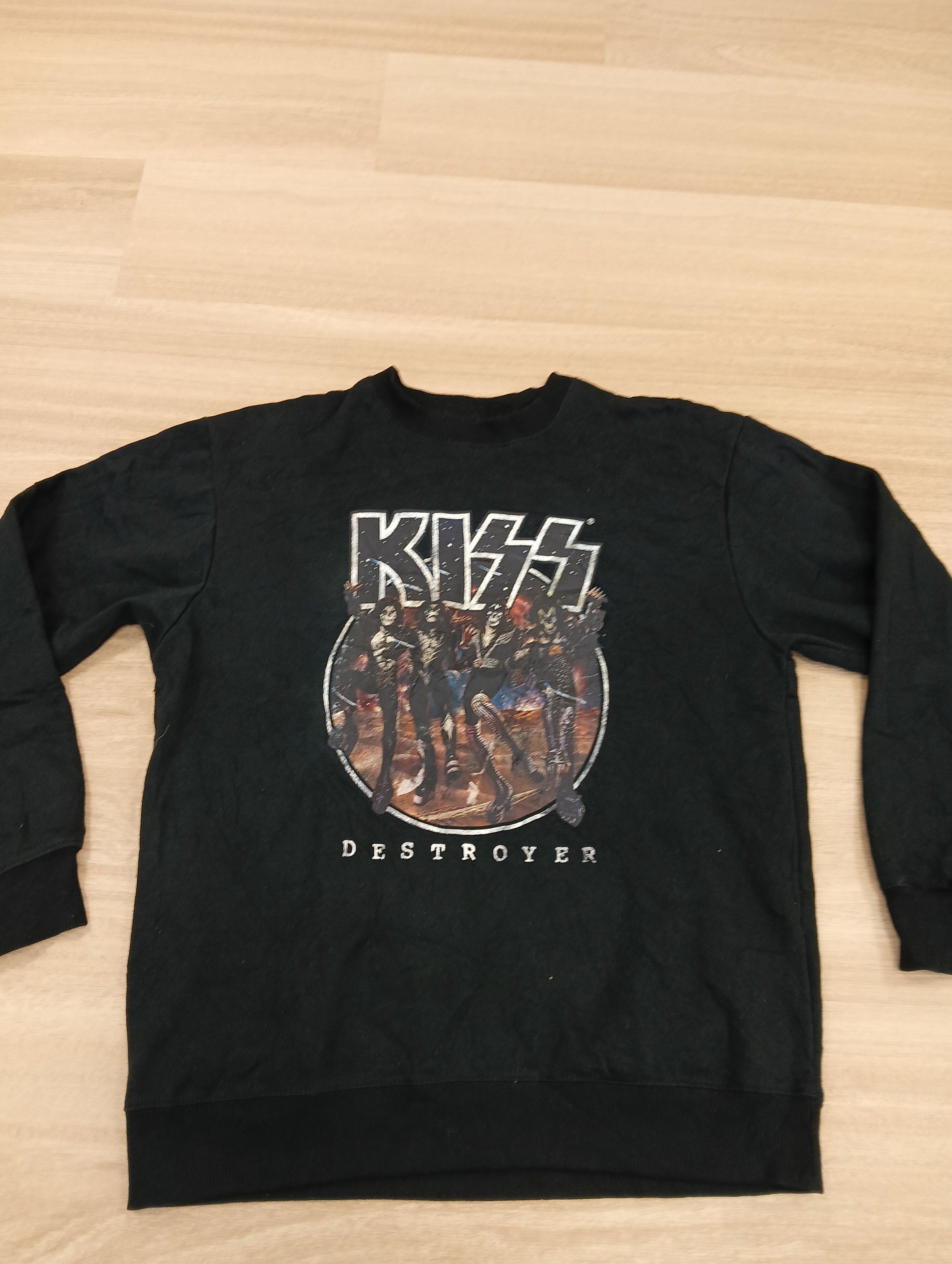 KISS SWEATSHIRT KISS BAND TEE BIG LOGO L UNDERLICENSE EPIC RIGHT Size US L / EU 52-54 / 3 - 3 Thumbnail