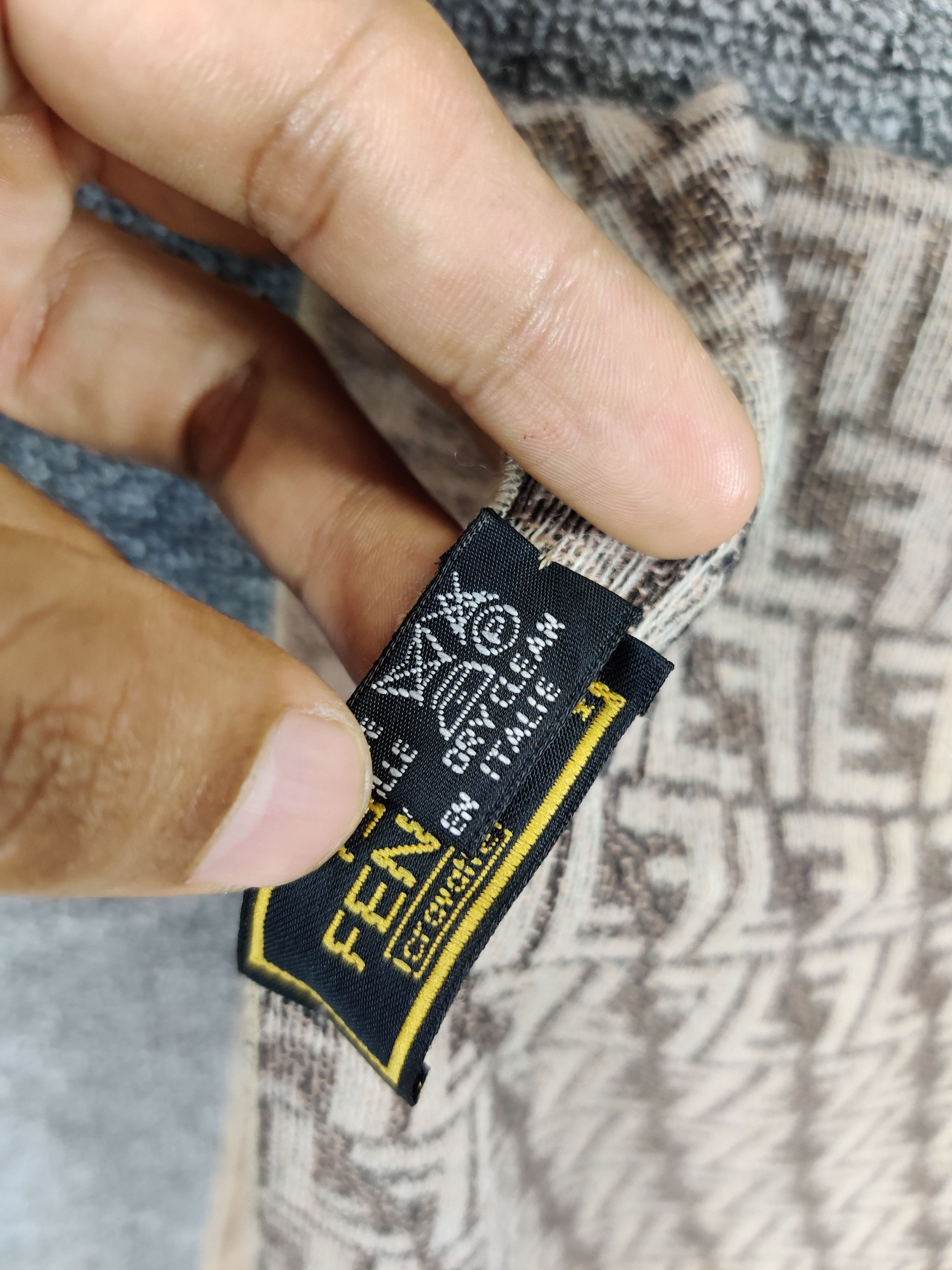 Fendi Vintage Fendi Monogram Muffler/Scarves Size ONE SIZE - 13 Thumbnail