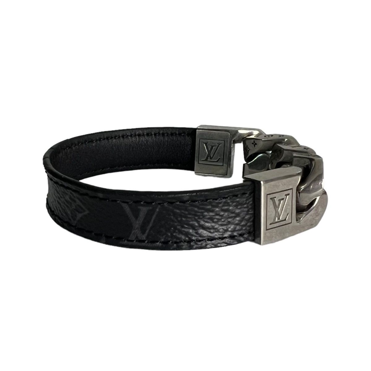 Louis Vuitton Louis Vuitton Monochain Monogram Eclipse Bracelet Size ONE SIZE - 5 Thumbnail
