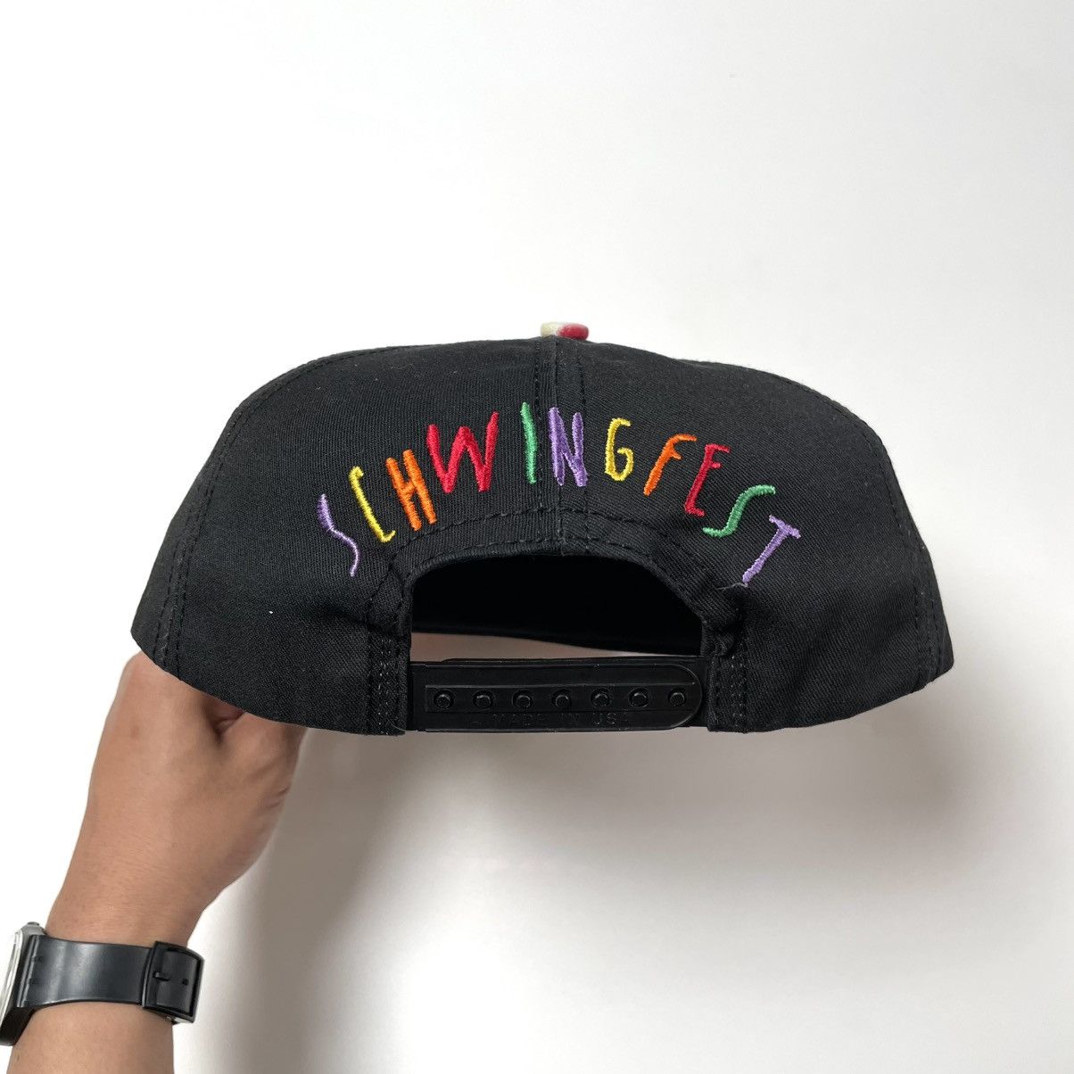 Vintage Rare 1993 Wayne’s World Schwingfest Hat Size ONE SIZE - 7 Thumbnail