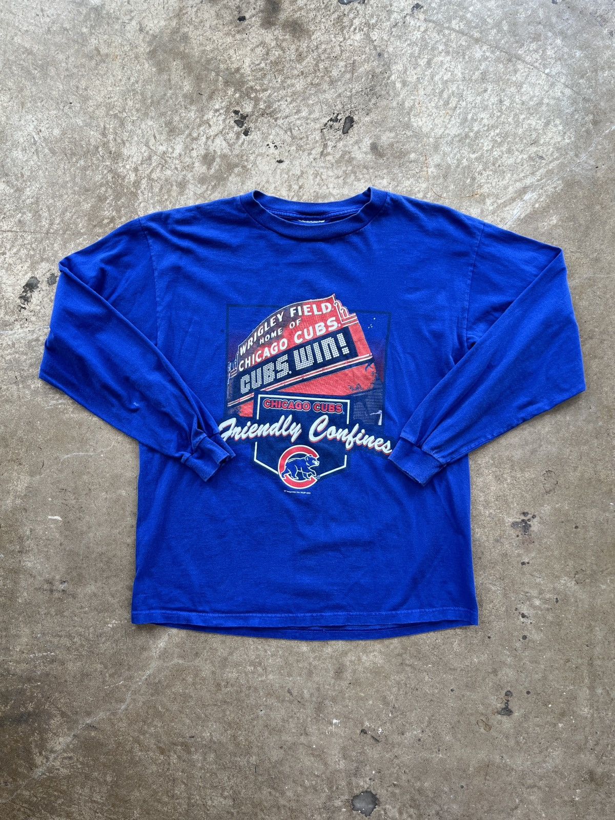 MLB × Vintage Vintage 2003 MLB Chicago Cubs Wrigley Field Long Sleeve XL Size US XL / EU 56 / 4 - 2 Thumbnail