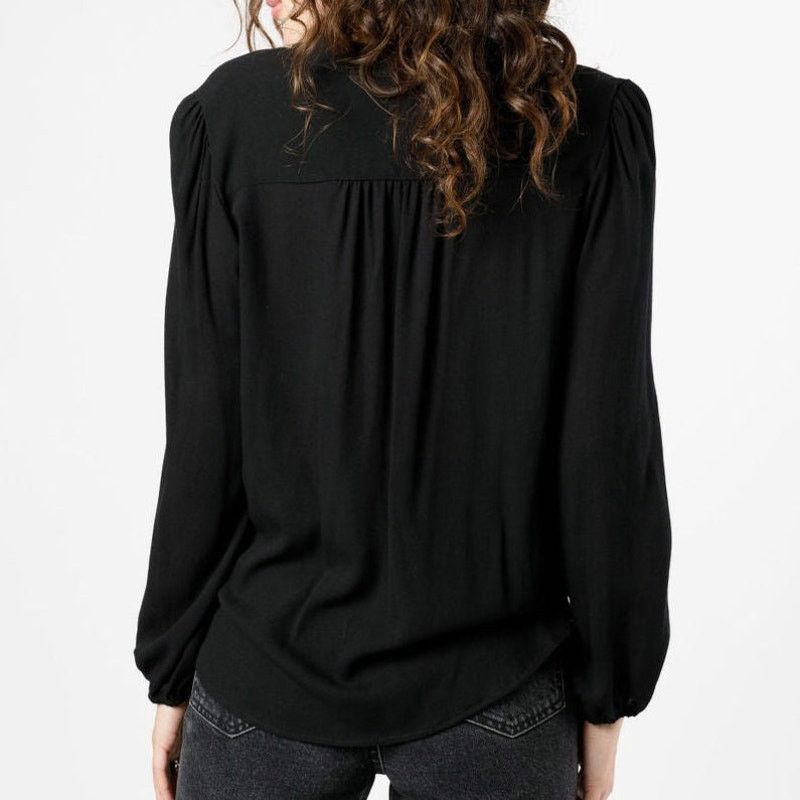 Other NWT Band of the Free Hallie Black Crossover Top Sz. S [4-6] Size S / US 4 / IT 40 - 5 Thumbnail