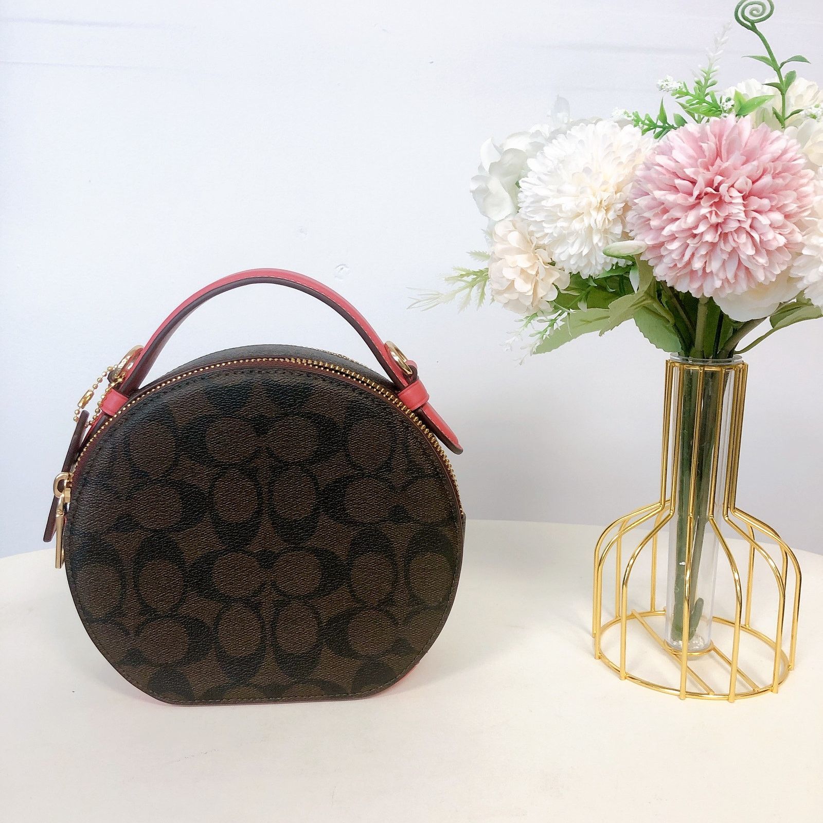 Coach Coach Canteen In Signature Canvas CB870 IM/Brown Size ONE SIZE - 7 Thumbnail