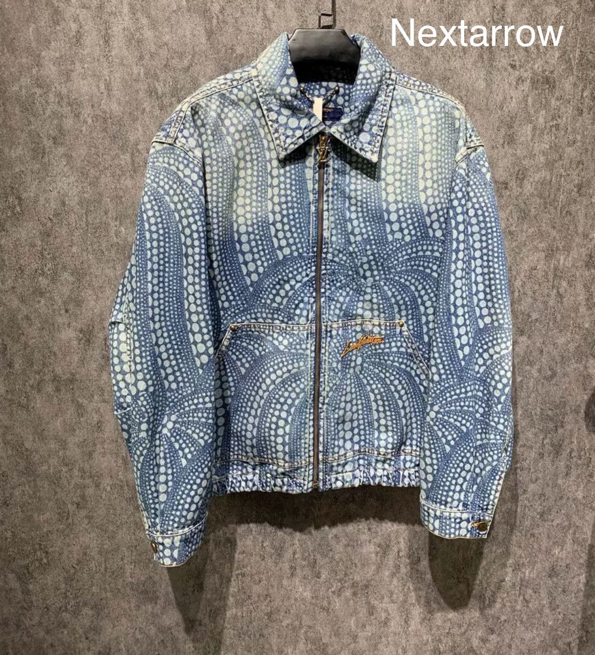 Louis Vuitton LOUIS VUITTON Yayoi Kusama co branded denim print jacket Size US L / EU 52-54 / 3 - 1 Thumbnail
