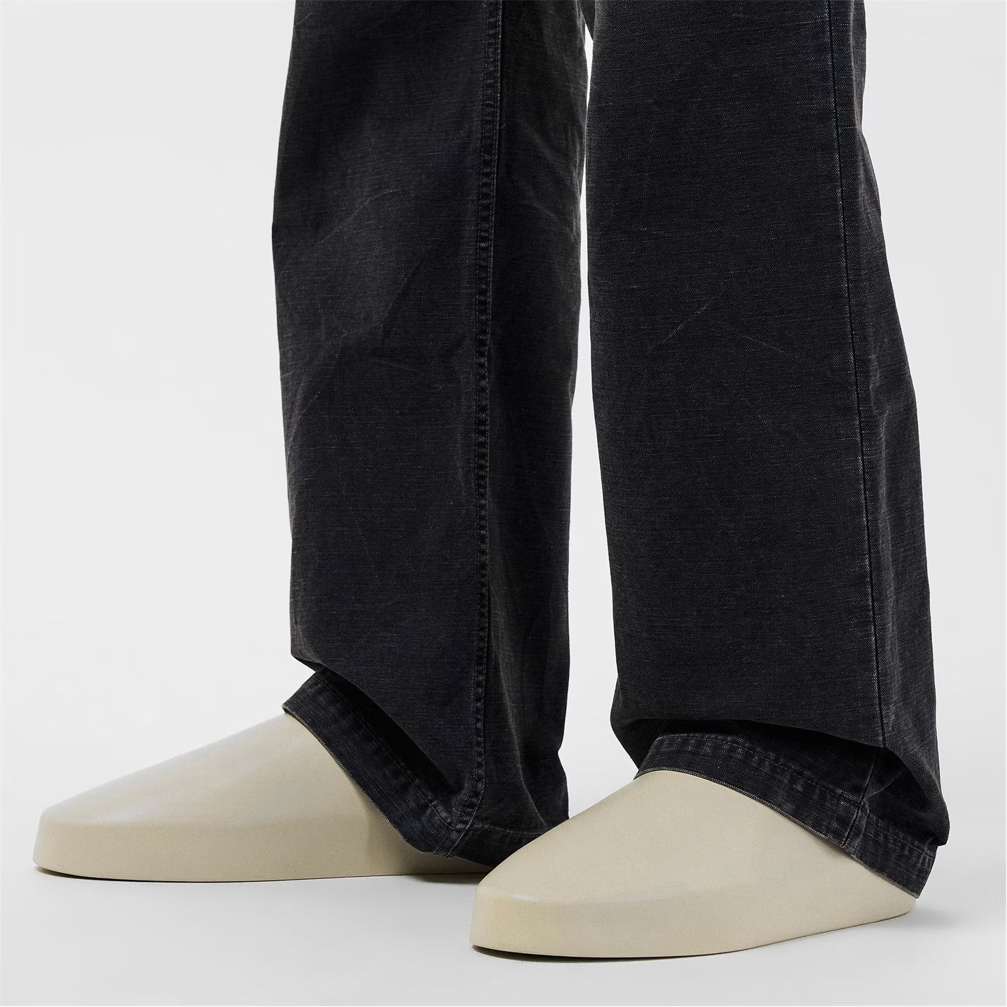 Fear of God o1g2r1mq0426 California Flat Mules in Bone Size US 10 / EU 43 - 3 Thumbnail