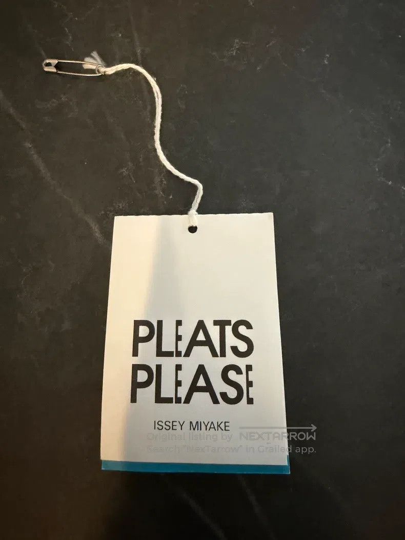 Issey Miyake Issey Miyake size:3 Blue Pleated Trousers Size 31" - 8 Thumbnail