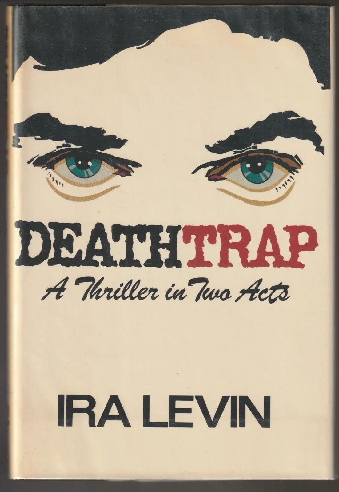 Vintage Vintage 90S DEATHTRAP by Ira Levin Size US XL / EU 56 / 4 - 7 Thumbnail