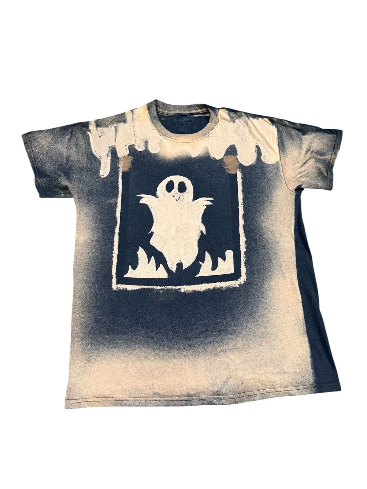 Gildan Art Bleached Ghost Graphic Mosquitohead Style Size US M / EU 48-50 / 2 - 1 Thumbnail