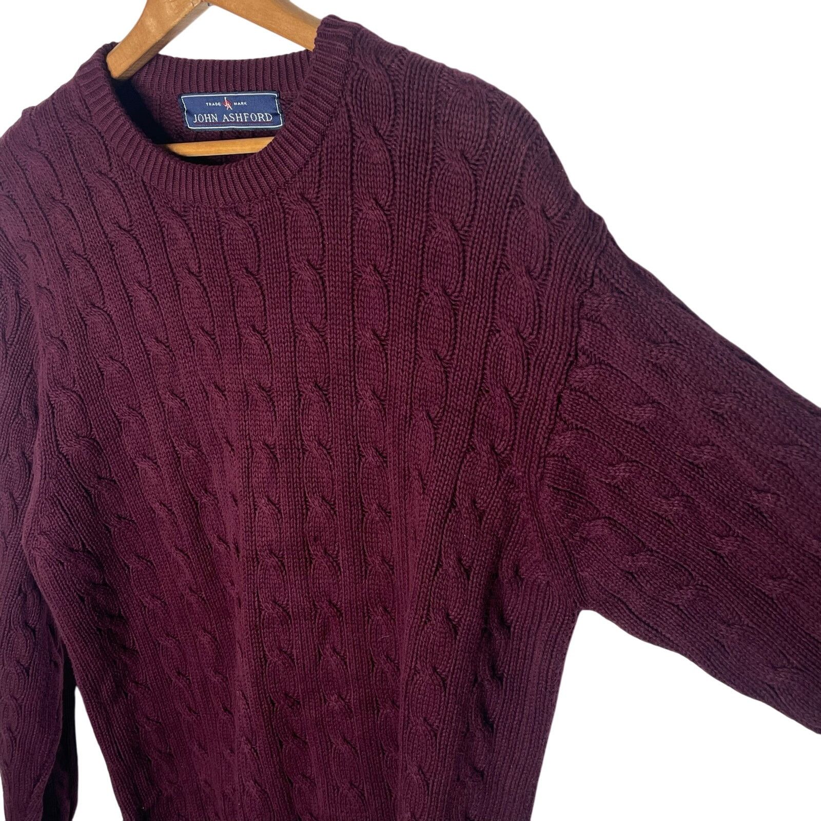 John Ashford John Ashford Cotton Sweater Size US L / EU 52-54 / 3 - 4 Thumbnail