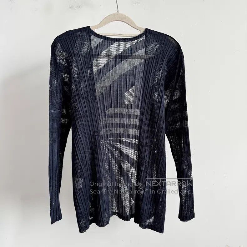 Other Issey Miyake Color-Blocked Coat Size L / US 10 / IT 46 - 2 Thumbnail