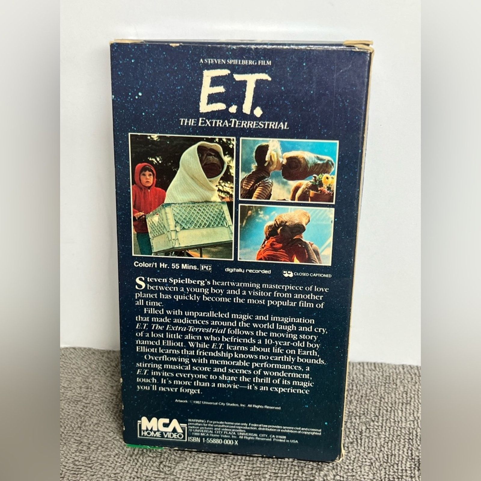 Other E.T. The Extra Terrestrial VHS Movie 1982 Rare Tape MCA Size ONE SIZE - 2 Thumbnail
