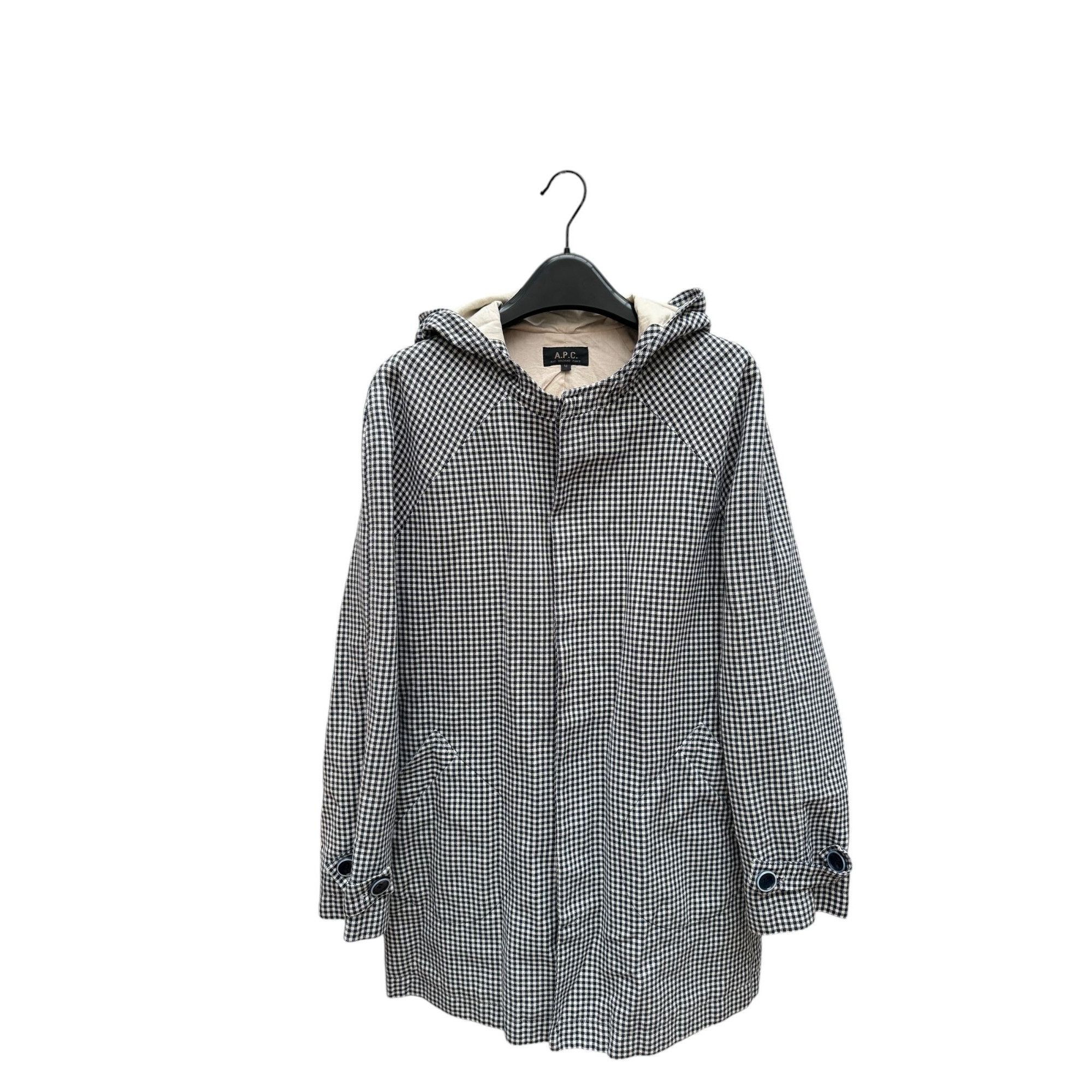 A.P.C. Checkered Parka Coat Size M / US 6-8 / IT 42-44 - 2 Thumbnail