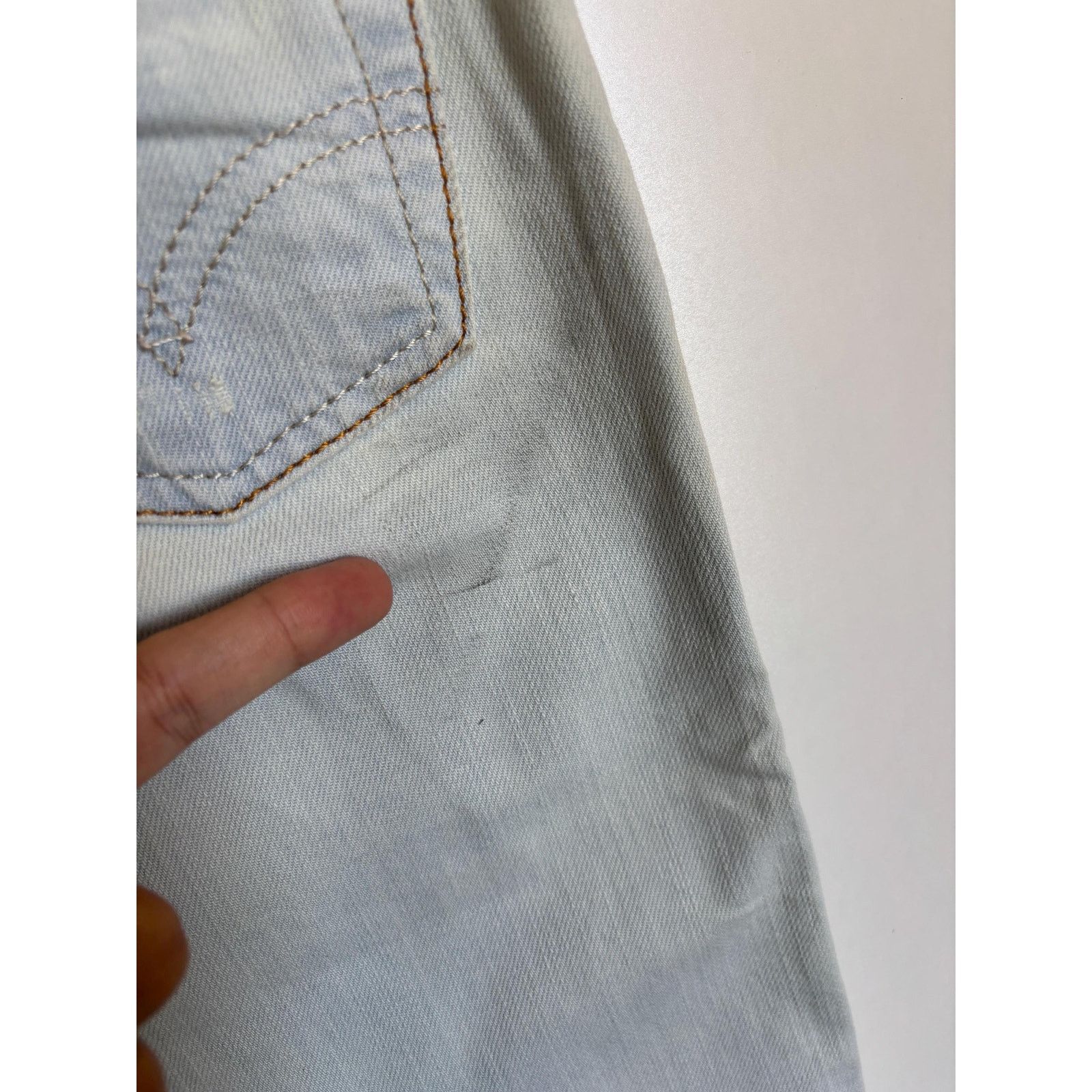Japanese Brand × Levi's × Levi's Vintage Clothing Levi’s 501 0114 USA Cut-Off Shorts W28 L34 Archive Denim Size US 28 / EU 44 - 10 Thumbnail