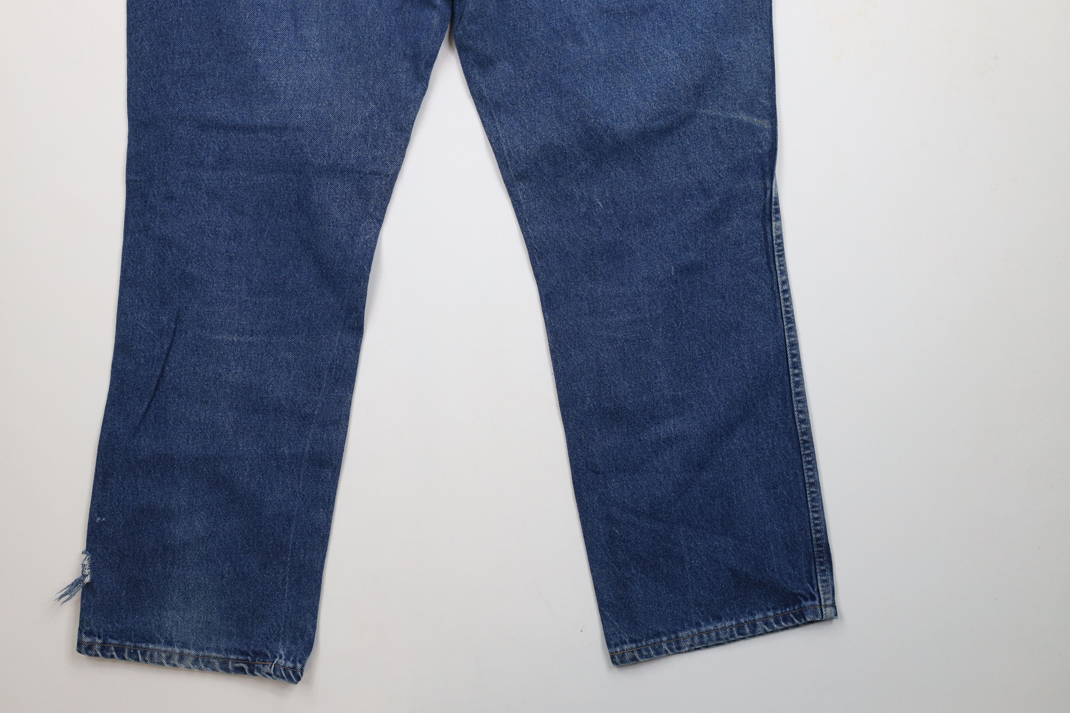 Vintage Vintage 90s Streetwear Flared Wide Leg Denim Jeans USA Size US 40 / EU 56 - 12 Thumbnail