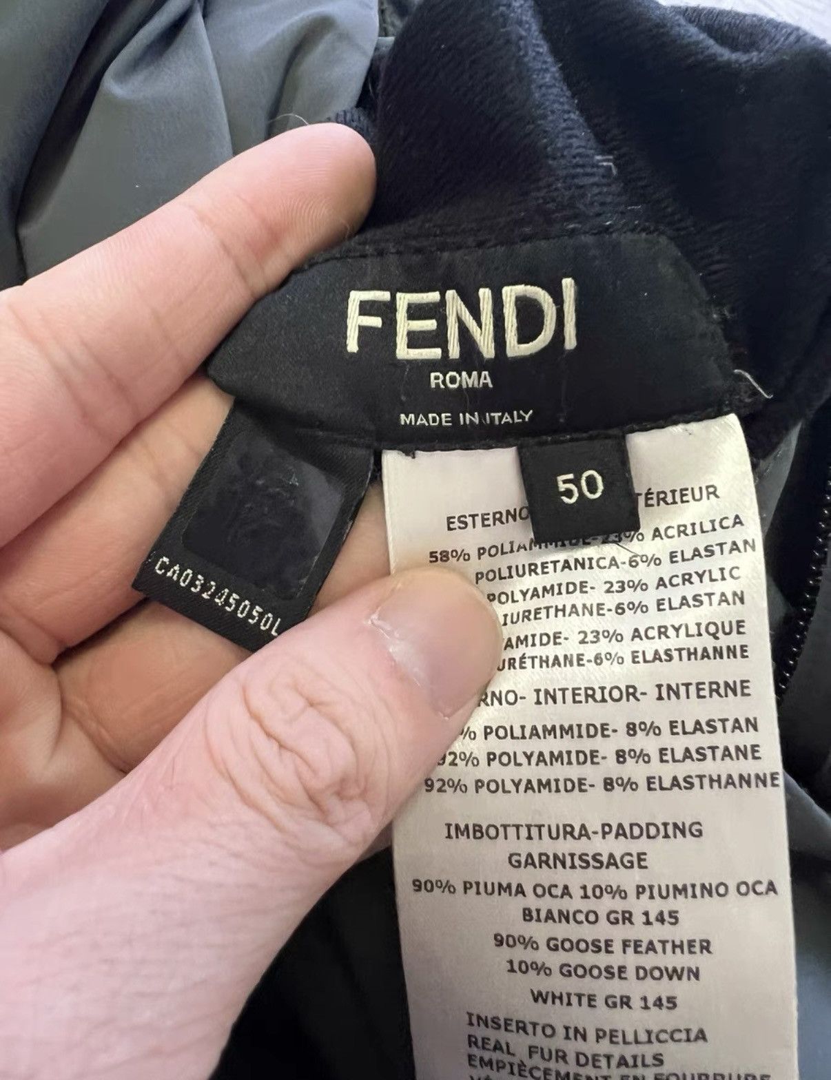 Fendi Fendi Monster Logo Reversible Down Jacket Size US L / EU 52-54 / 3 - 8 Thumbnail