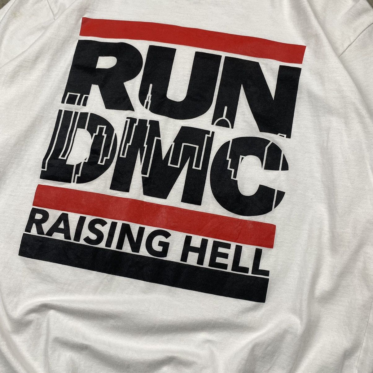 RUN DMC × Rap Tees Run Dmc Raising Hell LS Tee Size US M / EU 48-50 / 2 - 2 Thumbnail