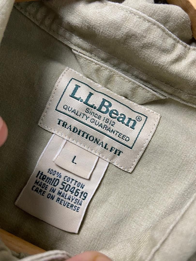L.L. Bean L.L Bean Traditional Fit Button Up Shirt (182) Size US L / EU 52-54 / 3 - 3 Thumbnail