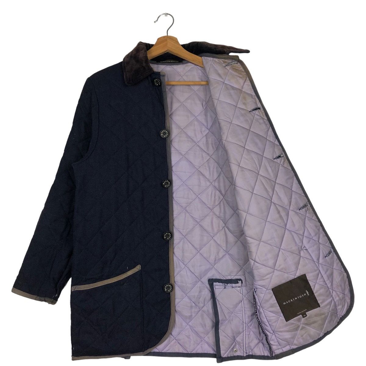 Issey Miyake 🔥Vintage Mackintosh Quilted Jacket Made in Scotland Size US M / EU 48-50 / 2 - 11 Thumbnail