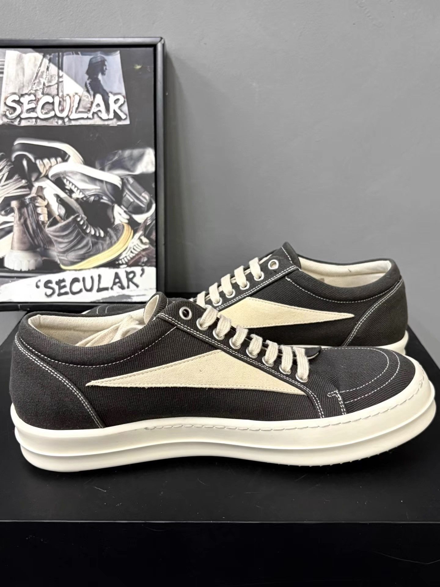 Rick Owens Rick Owens RO Jumbo Vans Sneakers K34 Size US 7 / IT 37 - 6 Thumbnail