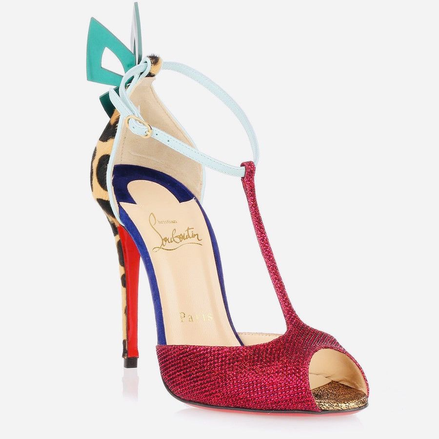Christian Louboutin Christian Louboutin Peep-Toe Heels with Butterfly Bows Size US 7 / IT 37 - 15 Thumbnail