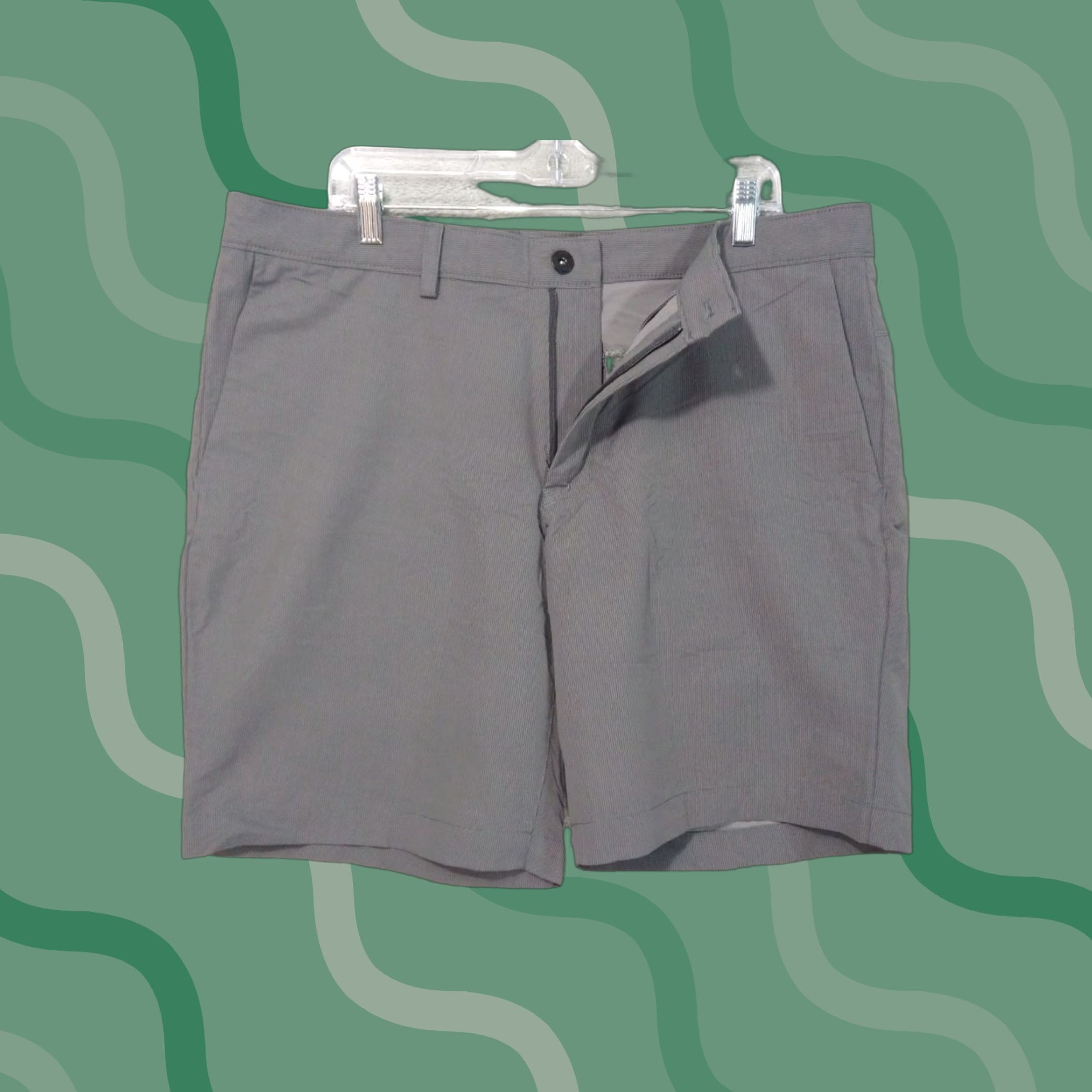 The North Face The North Face Mens The North Face Shorts Gray Striped Rockaway Hiking Outdoor Stretch 38 Nylon Pocket Chino Regular Slim? Size US 38 / EU 54 - 1 Thumbnail