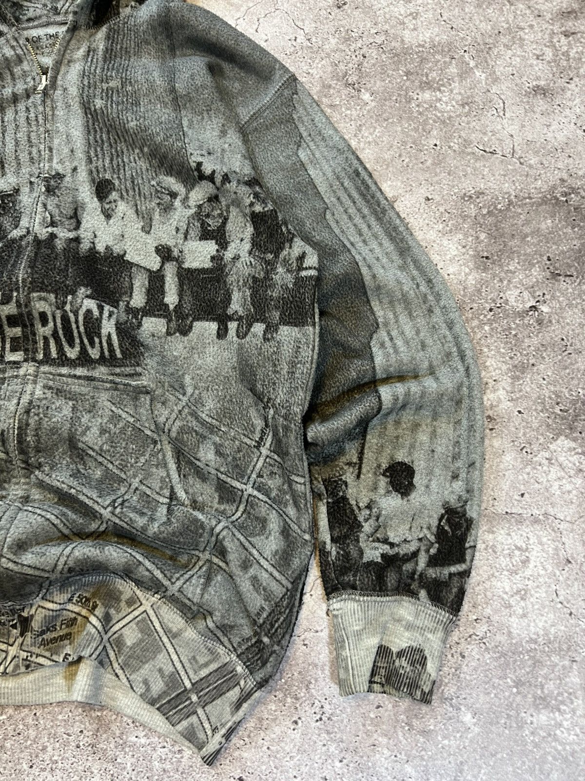 Vintage 90s Vintage Top of the Rock Y2k Full logo Hoodie Size US M / EU 48-50 / 2 - 5 Thumbnail