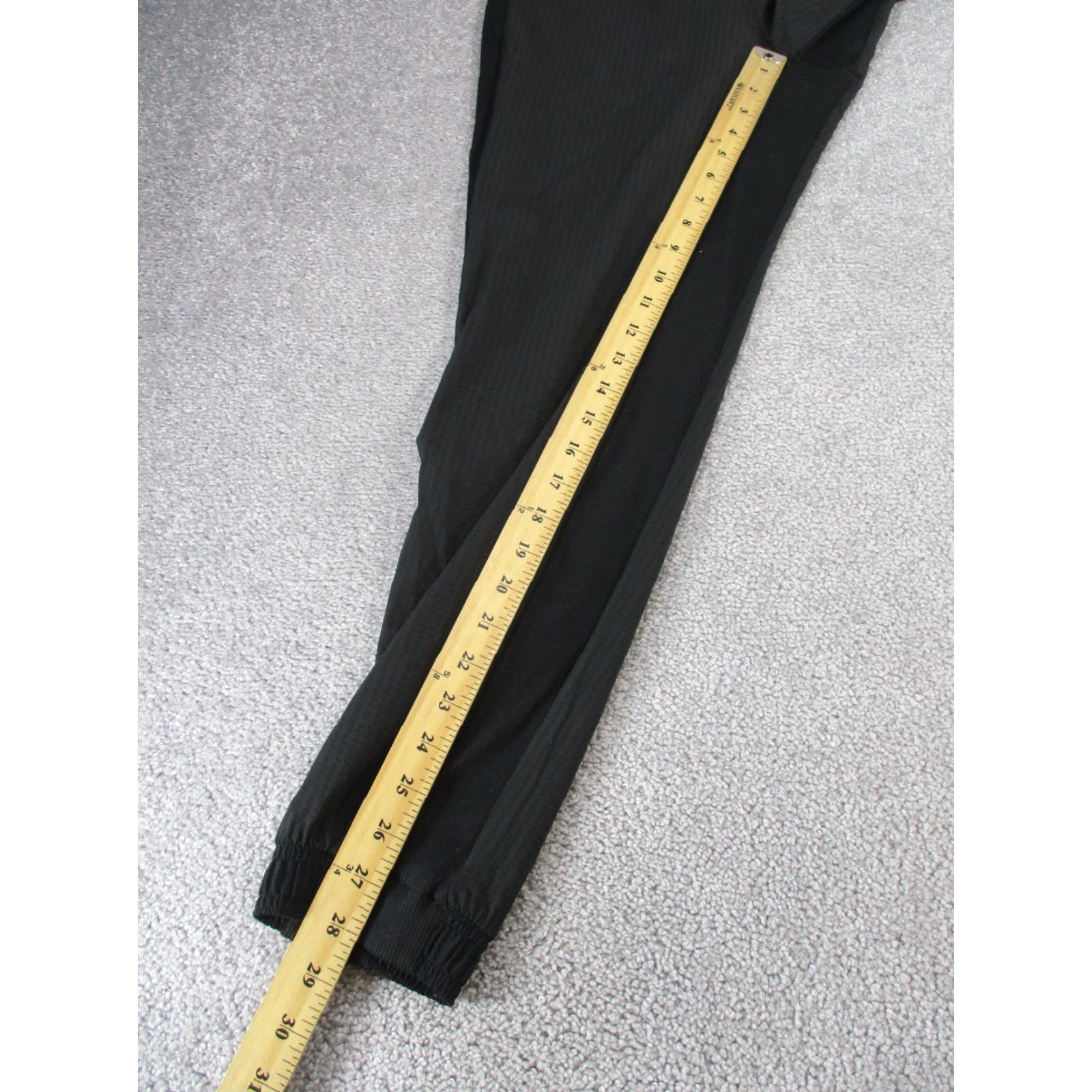 Athleta Athleta Joggers Womens 4 Black Tapered Pull On Nylon Polyester Spandex Pants Shirt? Size 27" / US 4 / IT 40 - 3 Thumbnail