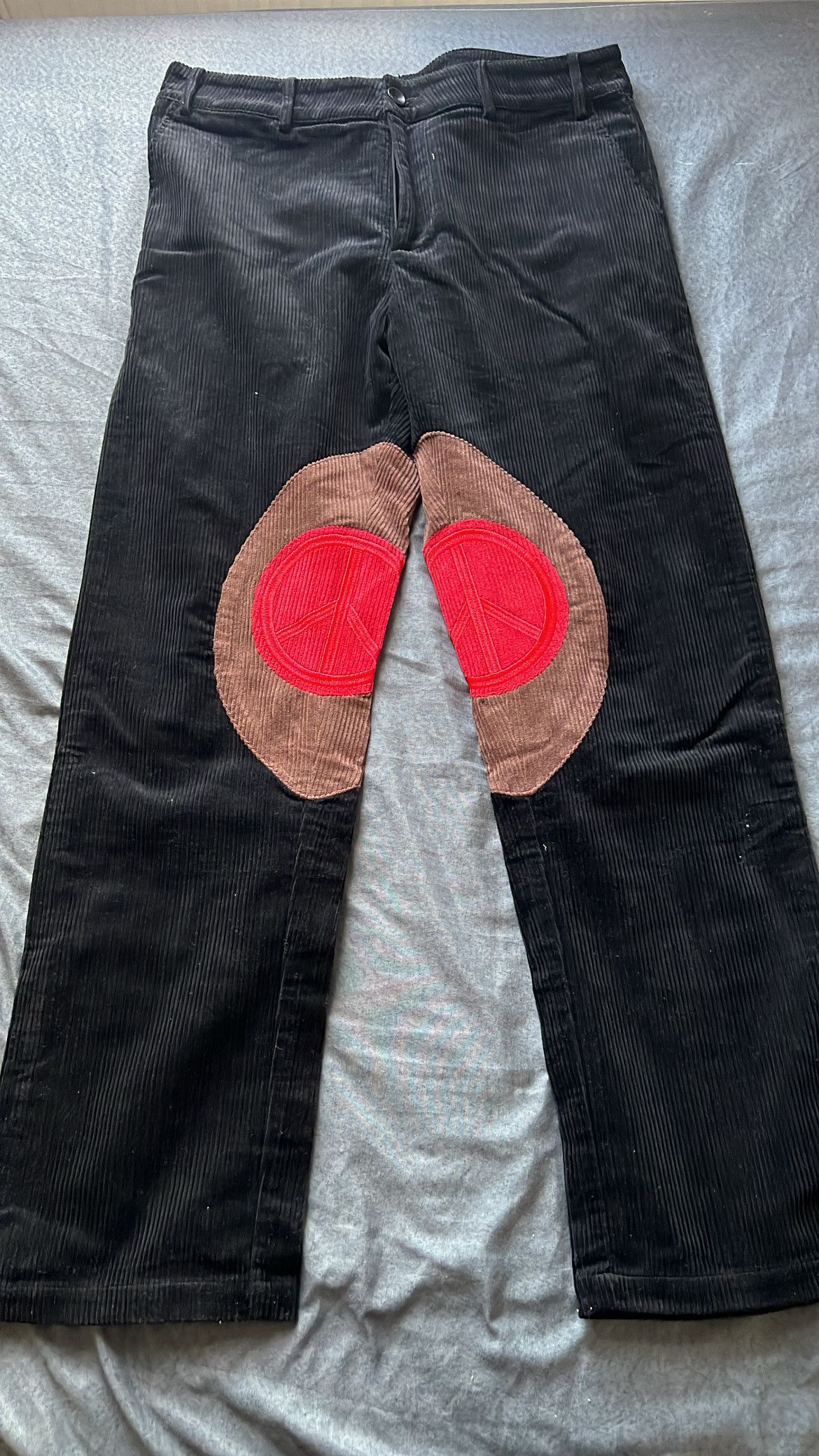 Hidden Characters PEACE CORDS. [BLACK] - size 32 [34] Size US 34 / EU 50 - 1 Thumbnail