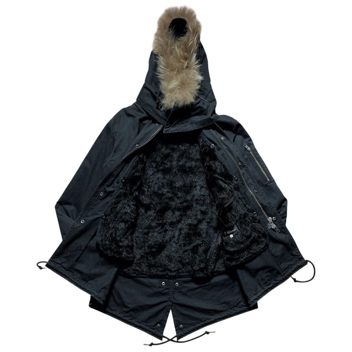 Vintage Tkmixpice M65 Fishtail Parka Fur Lgb Ifsix Vkeii Style Size US M / EU 48-50 / 2 - 4 Thumbnail