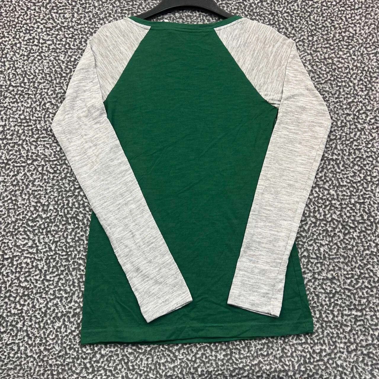 Adidas MIami Hurricanes Shirt Women Adidas Long Sleeve Crew Neck S Size S / US 4 / IT 40 - 2 Thumbnail