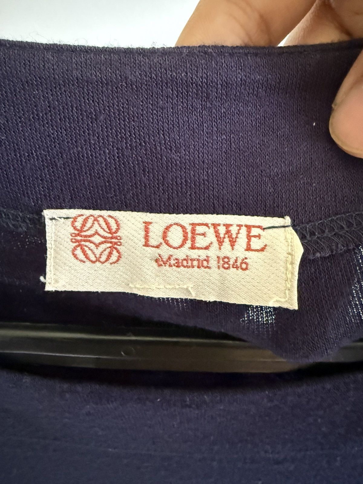 Loewe Vintage Loewe madrid 1846 anagram shirt Size M / US 6-8 / IT 42-44 - 8 Thumbnail