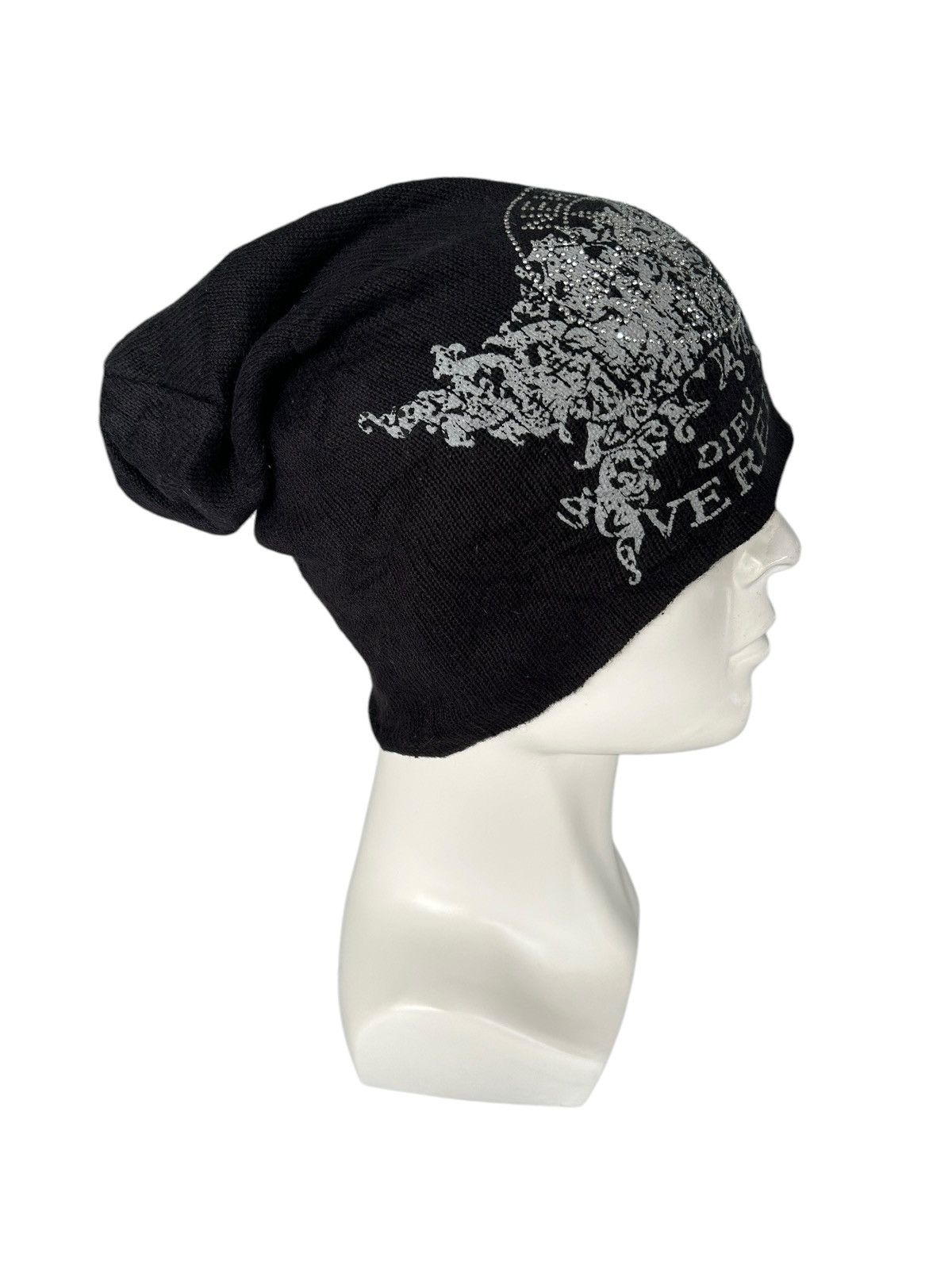 Japanese Brand × Kapital × Vintage Punk Bondage Japanese Style Beanie Hats Rare Design ☠️☠️ Size ONE SIZE - 2 Thumbnail