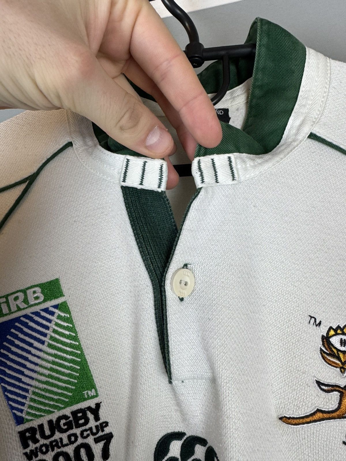 Canterbury of New Zealand 2007 Canterbury Of New Zealand South Africa Rugby Size US M / EU 48-50 / 2 - 12 Thumbnail