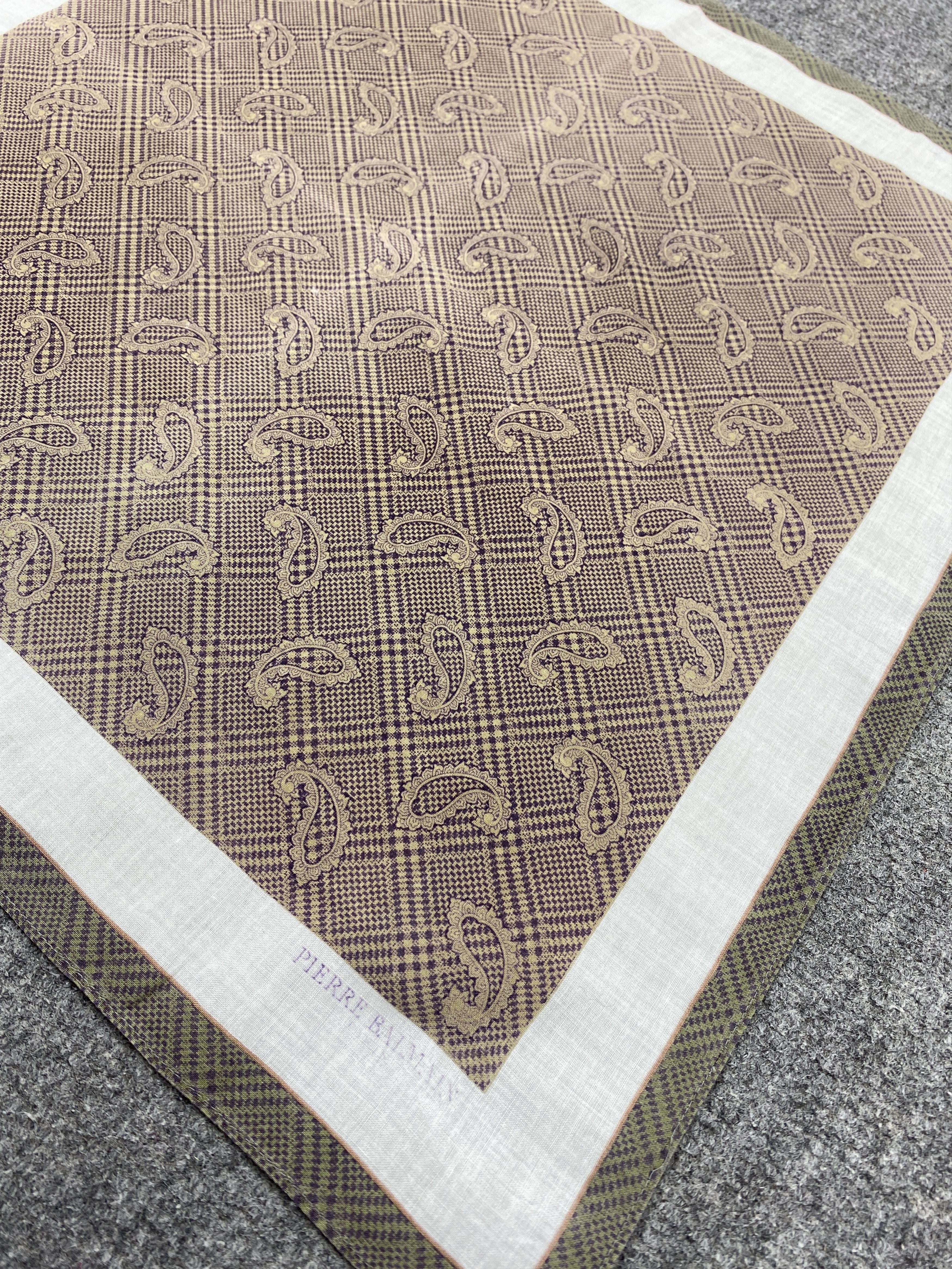 Pierre Balmain Pierre Balmain Handkerchief / Bandana / Neckerchief HKC1130 Size ONE SIZE - 5 Thumbnail
