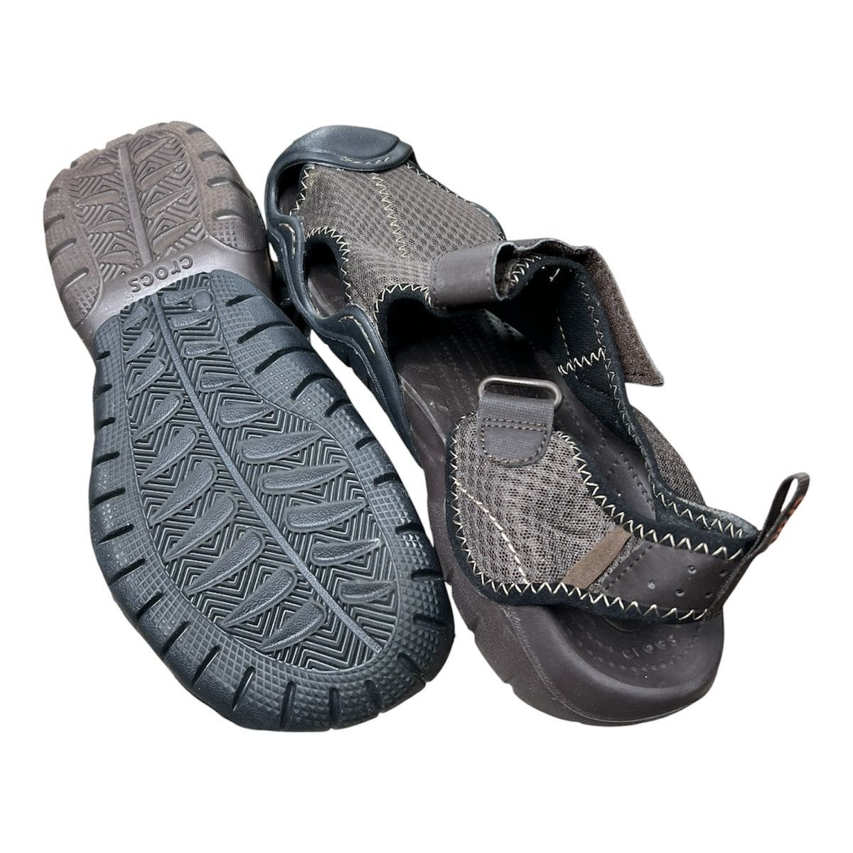 Crocs Crocs Swiftwater Gorpcore Shoes Sandals Brown M13 29,8 cm Size US 13 / EU 46 - 7 Thumbnail