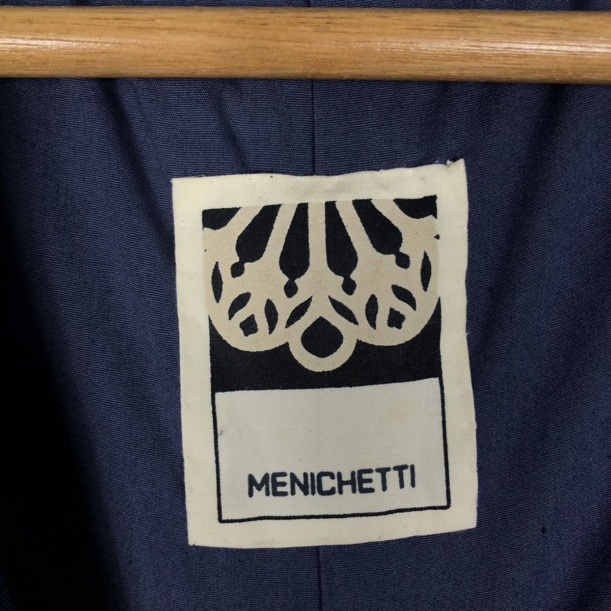 Japanese Brand 🔥Vtg Chore Jacket Double Breast Coats Menichetti Italy Size US M / EU 48-50 / 2 - 15 Thumbnail