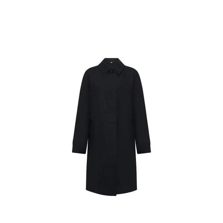 Burberry o1w1db10426 Trench Coat in Black Size S / US 4 / IT 40 - 1 Preview
