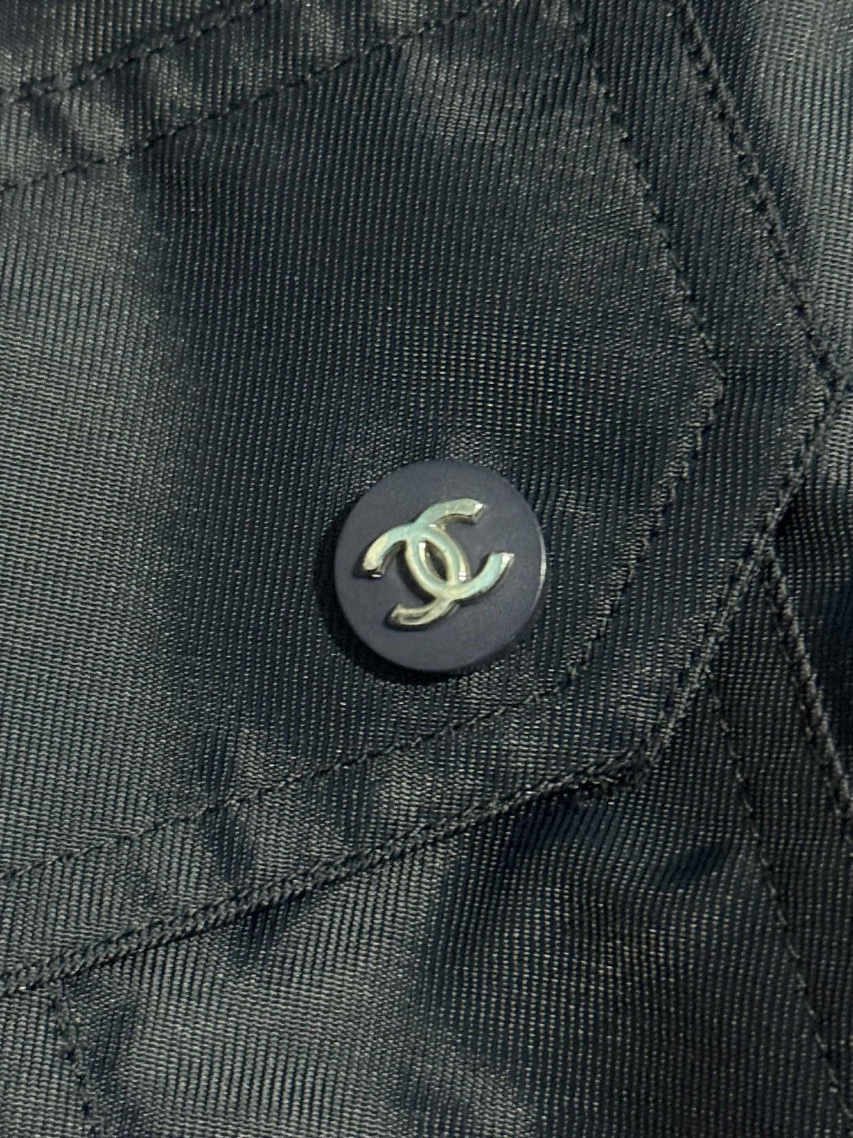 Chanel Chanel Vintage 1997 Blue Bomber Jacket Size M / US 6-8 / IT 42-44 - 6 Thumbnail