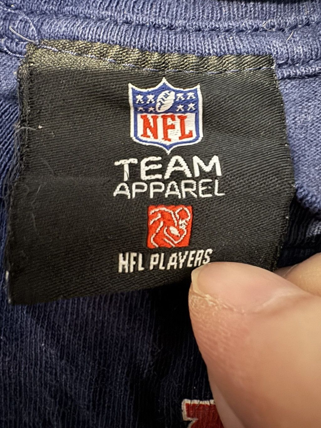 The Unbranded Brand New England Patriots Tom Brady #12 Player Tee Men M Blue Size US M / EU 48-50 / 2 - 6 Thumbnail