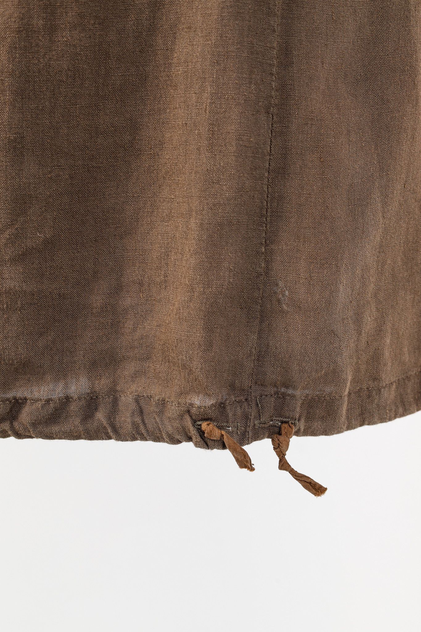 Weekend Max Mara Weekend Max Mara Brown Linen Tank Dress Size M / US 6-8 / IT 42-44 - 7 Thumbnail